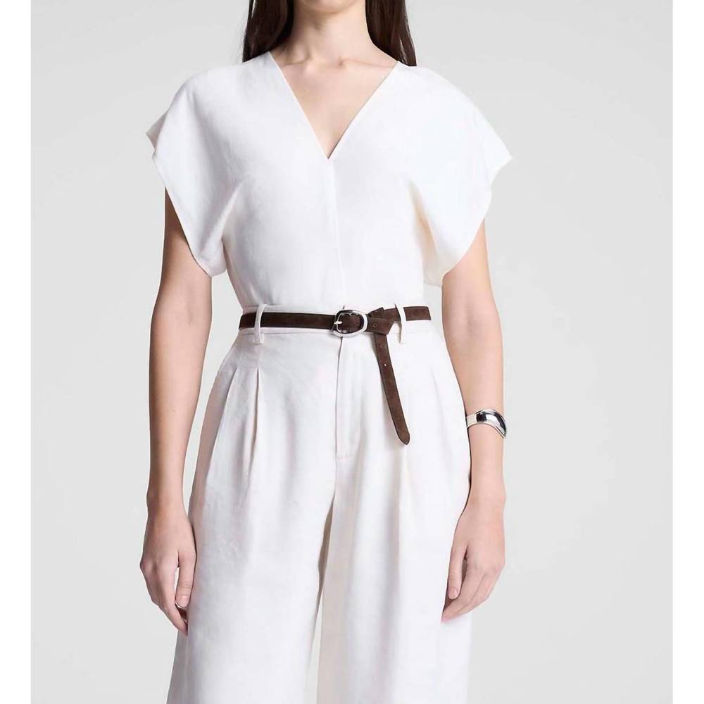 NEW A.L.C. fay top in cream